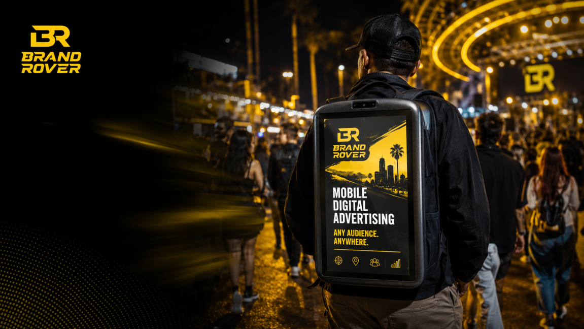 brand rover backpack product showcase